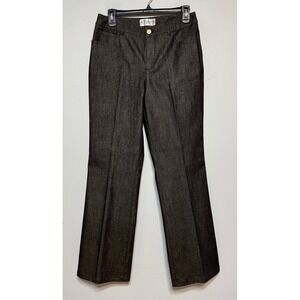St. John Collection Old Money  Shimmer Jeans Size 8 ? Quiet Luxury  Classic‎